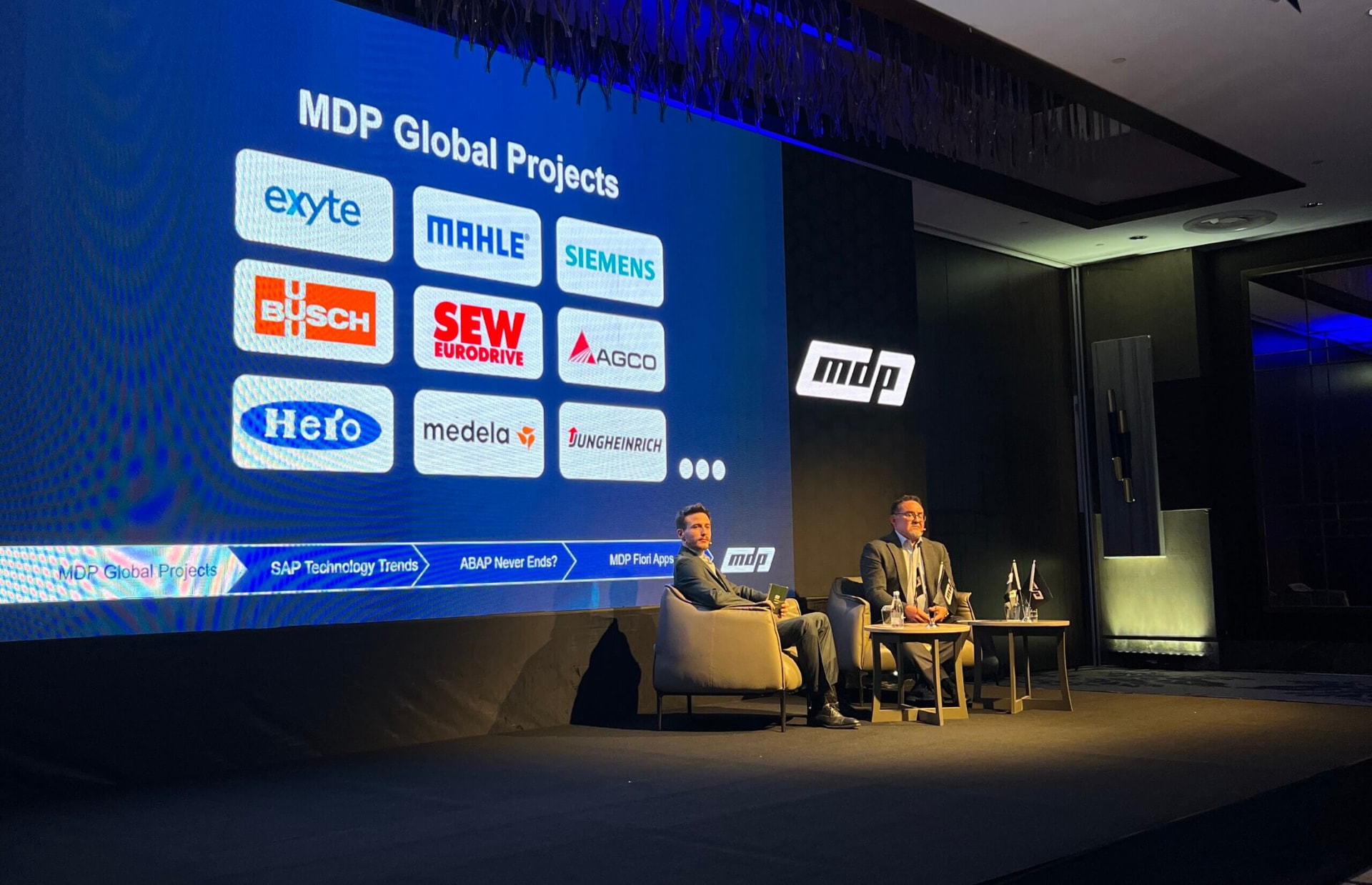 Vorstellung globaler Projekte der MDP Group